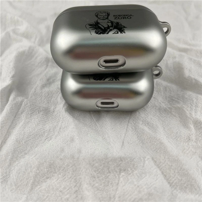 One Piece Luffy Anime Kopfhörerhülle für AirPods 1 2 3 4 Pro 3 Zoro Stoßfeste Schutzhülle Headset Cartoon Zubehör Geschenke – Detail 14