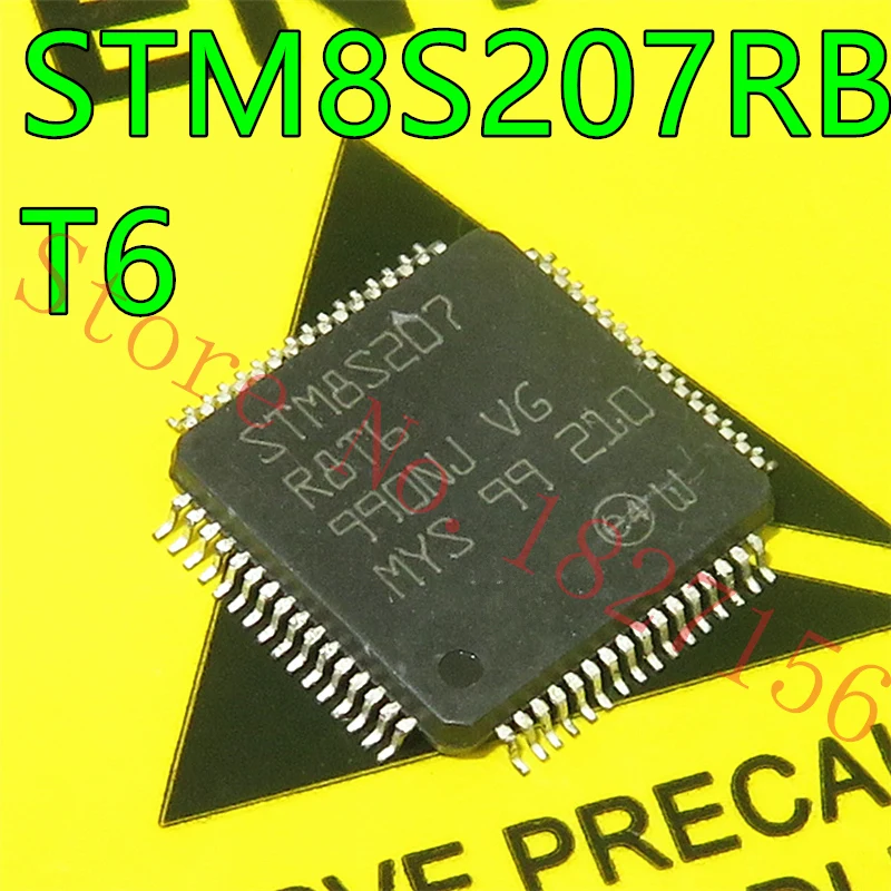 5PCS/LOT STM8S207RBT6 STM8S207 8S207 207 QFP good quality