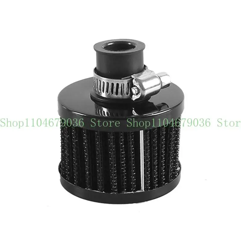 

652F Universal Aluminum Oil Catch Can for Tank with Breather Filter Engine Mini Oil Separator Reservoir for Tank Drain for Va