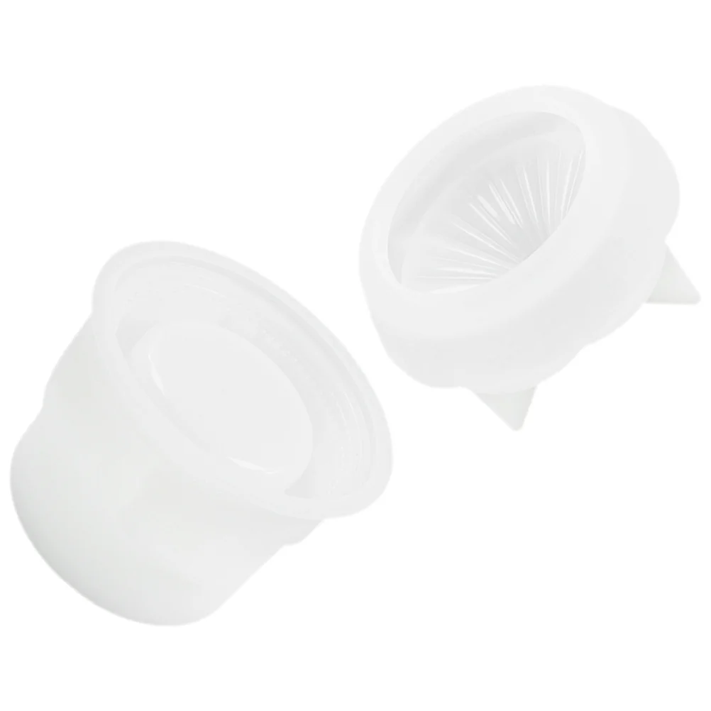 1 مجموعة صندوق تخزين دائري قالب لتقوم بها بنفسك سيليكون الايبوكسي صب مرنة قابلة لإعادة الاستخدام صياغة لوازم قوالب الايبوكسي لتقوم بها بنفسك قالب صندوق السيليكون