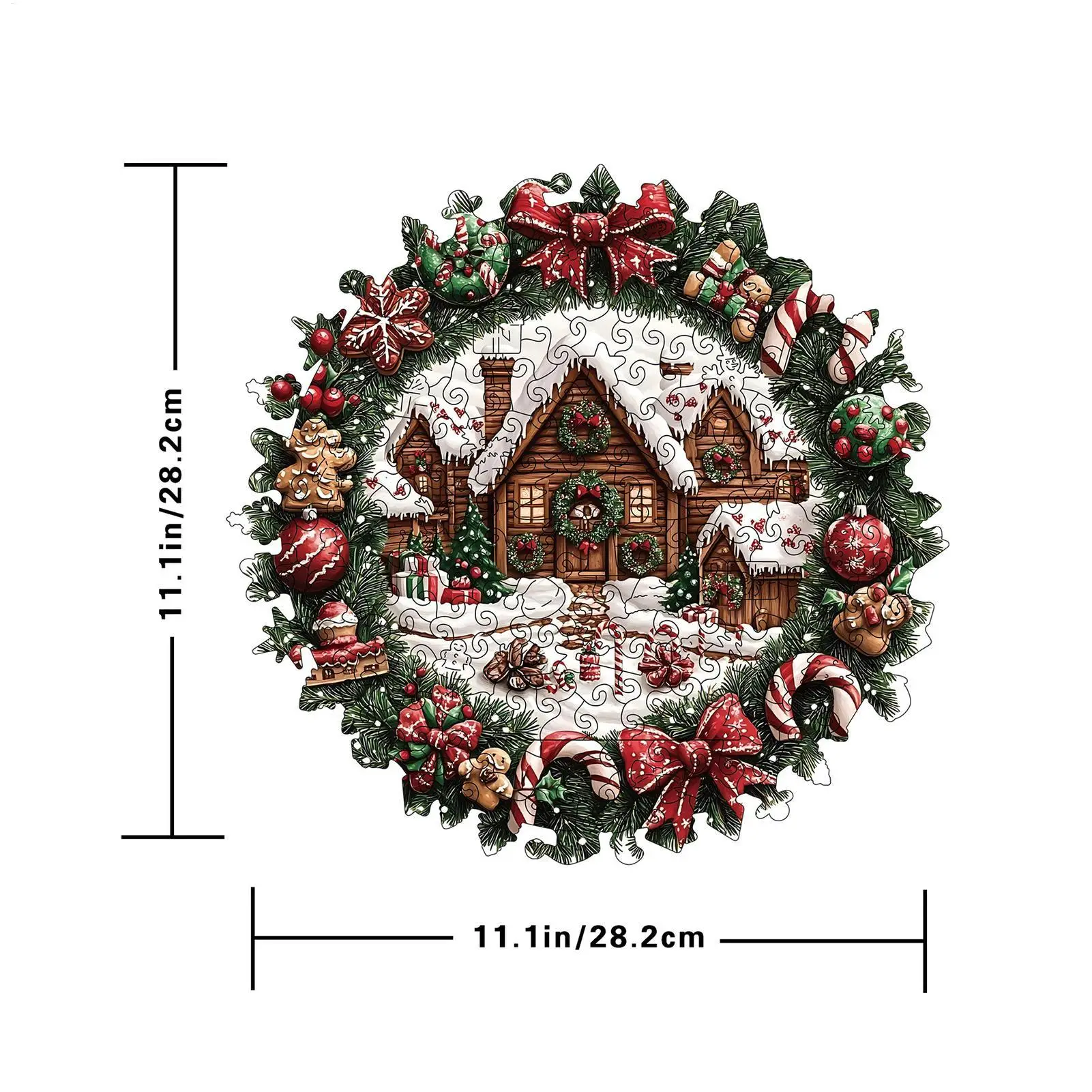 성인 퍼즐 인터랙티브 수집품 휴일 나무 직소 퍼즐 남성 여성 소년 청소년 남편 아들 딸 가족용