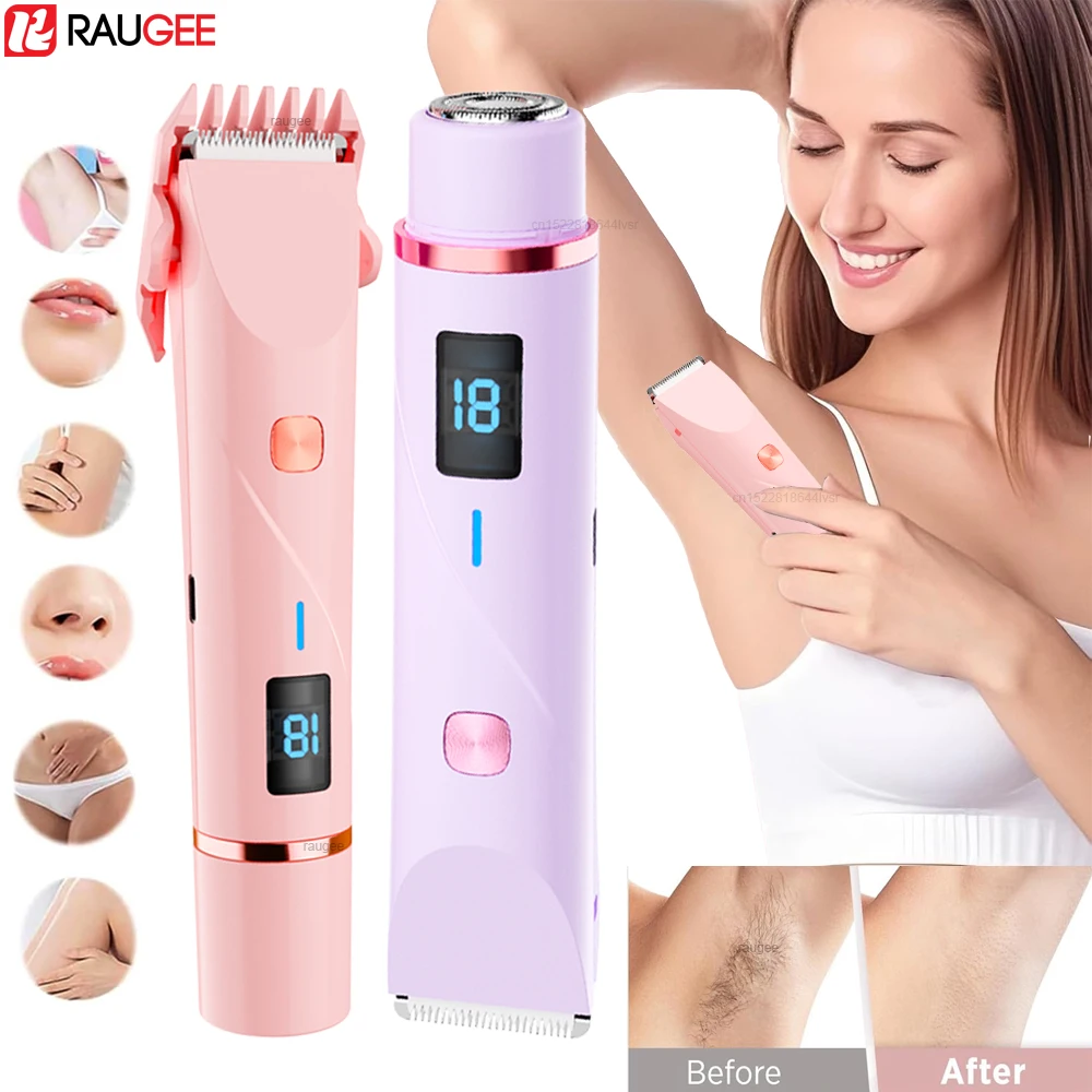 

Electric Shaver for Women Female Body Epilator Woman's Razor Electric Hair Removal for Body Legs Face Mustache Bikini Trimmer