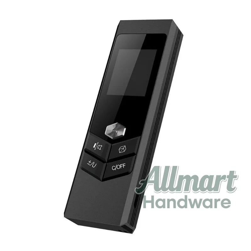 Handheld 40m Laser Distance Meter, High Precision Infrared Measuring Tool, Electronic Tape for Room Measurement & Layout
