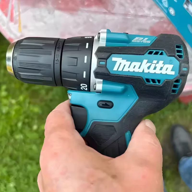 🐉 Makita DDF487 Furadeira sem fio 18V com bateria Chave de fenda de impacto elétrica sem escova Ferramenta elétrica recarregável