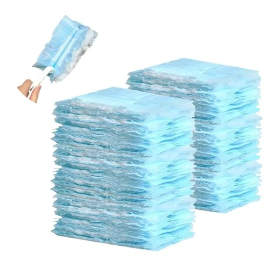 

Disposable Duster Refills, Heavy Duty Dusters Refills, Blue Replacement Head for Cleaning, Multi Surface Refills Unscented, Dus