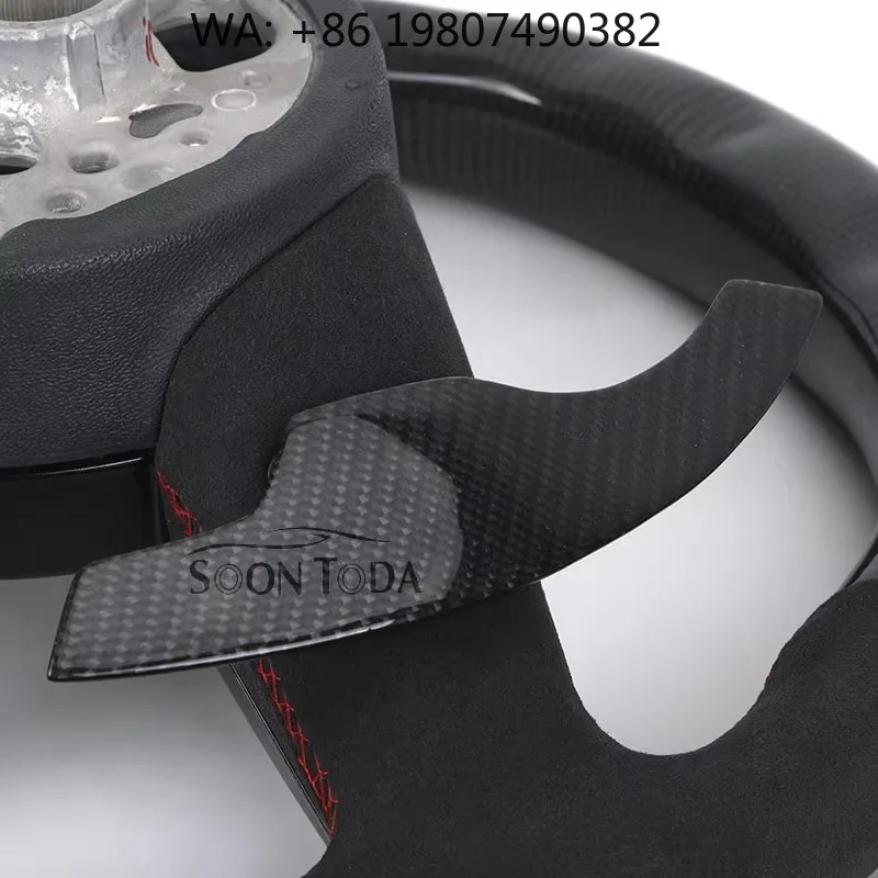 

Carbon Fiber Sport Steering Wheel Fit R8 A3 A4 A5 A6 C7 B6 B8 B9 RS6 RS7 SQ5 Q3 Q5 Q7 8V TT RS3 Interior Modified Part