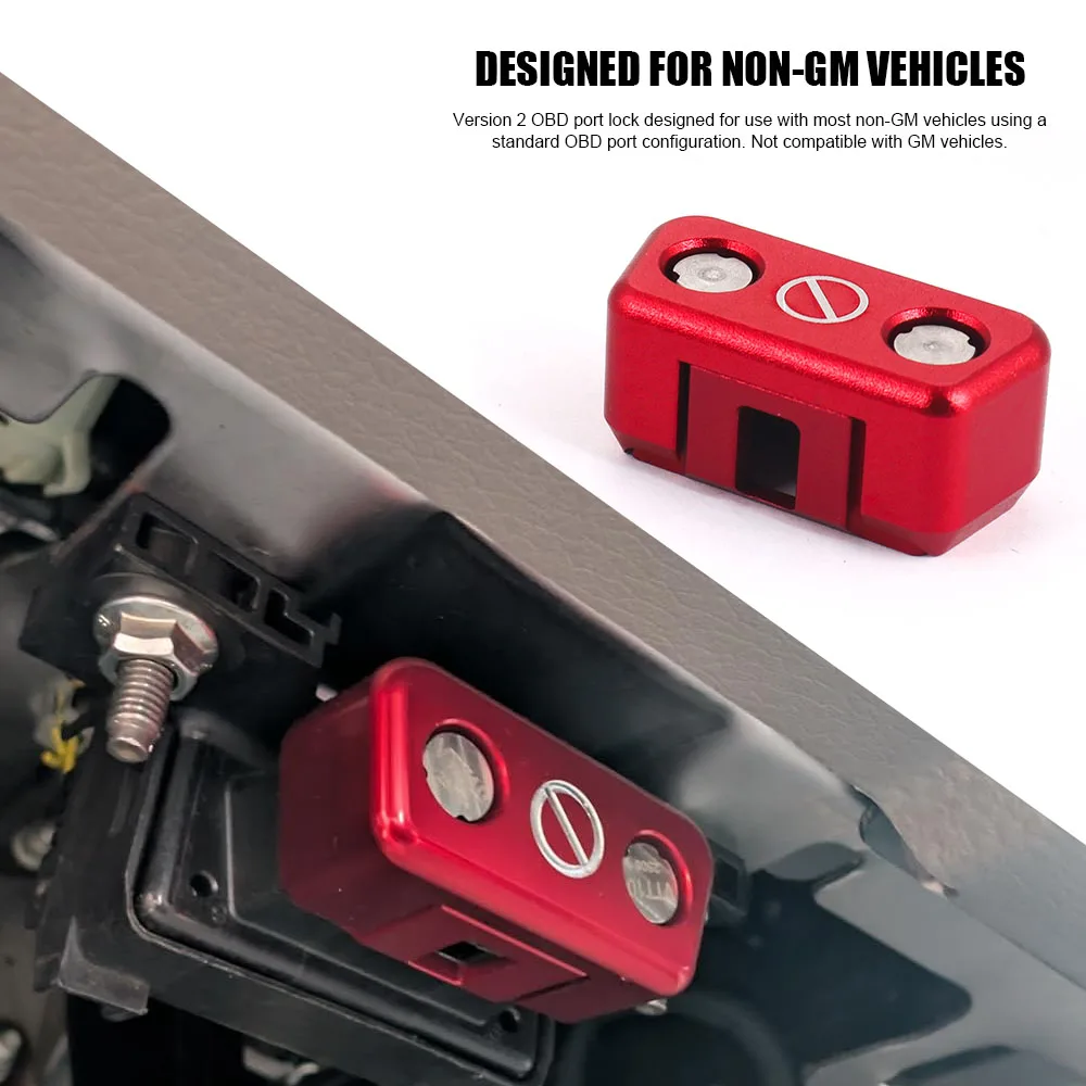 OBD Port Protector for Cars/SUVs/Trucks obd2 Lock Anti Theft Protector OBD2 Port Anti-Theft Lockout Tool