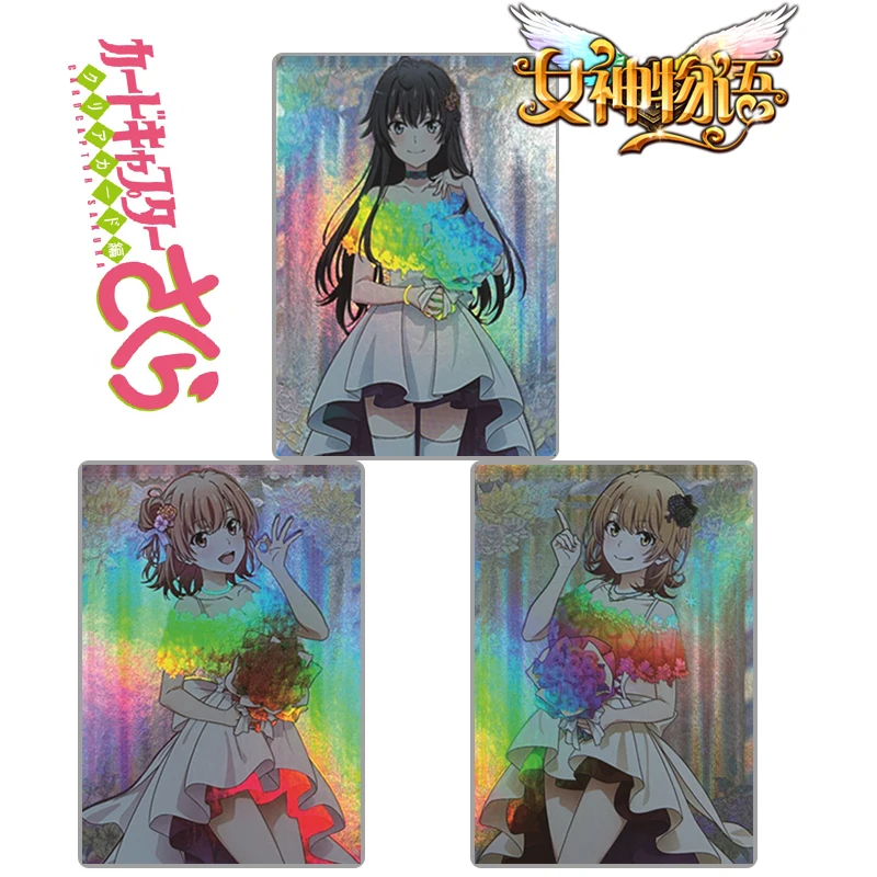 

Goddess Story Diy Homemade Card Anime Character Yukinoshita Yukino Yuigahama Yui to Collectible Card Christmas Birthday Gift