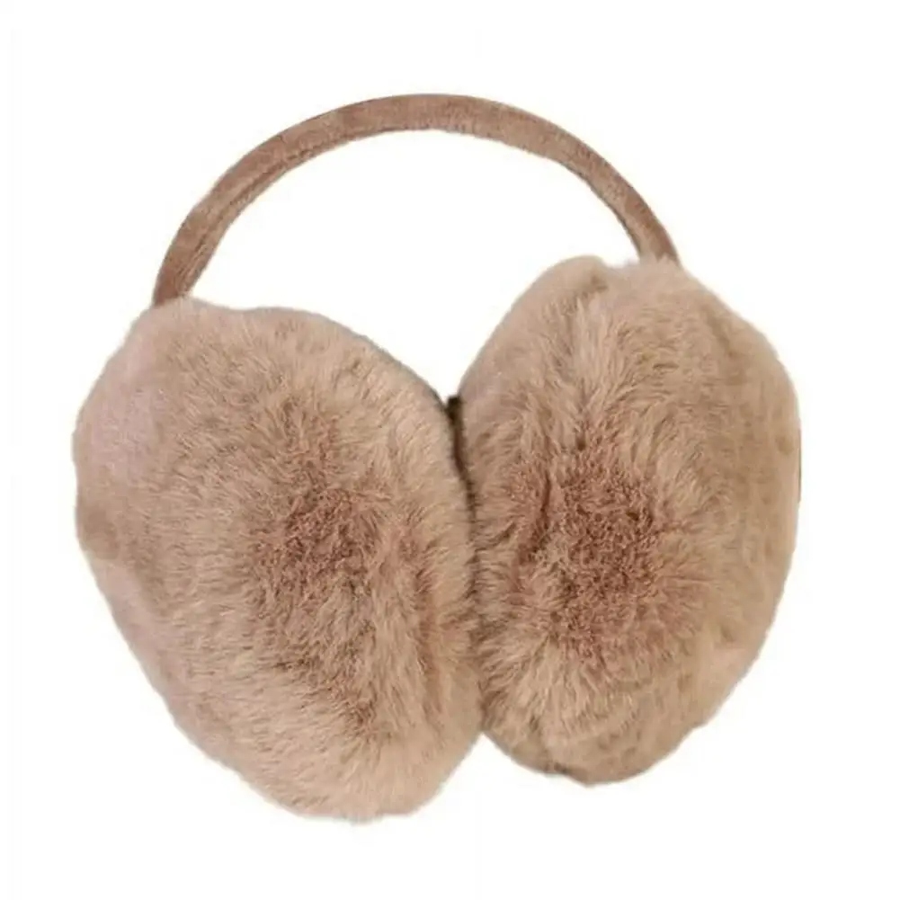 Fashion Autumn Winter Solid Earmuffs Thickened Soft Sports Women Outdoor Men Ear Ear Protector Plush Warmer Comfortable Cyc N0K4