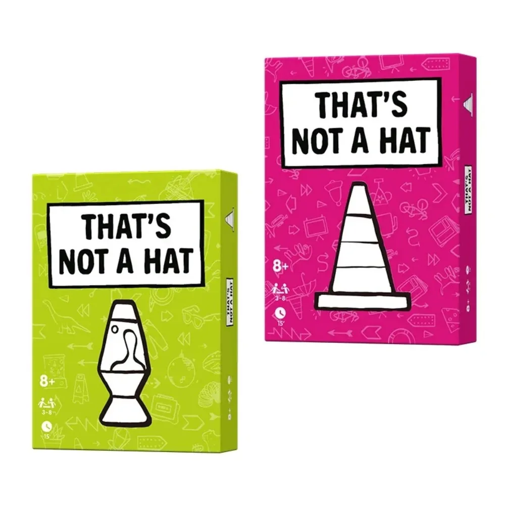 Fun That’s Not A Hat Card Game Memory Management Tabletop Game 3-8 Players Unique Family Party Interactive Happy Gathering Toy view 2