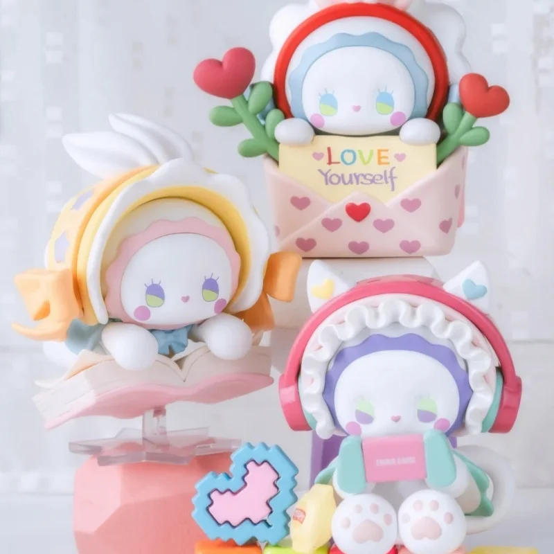 Genuine Emma Secret Forest Love Dopamine Series Blind Box Kawaii Figure Desktop Ornament Collection Model Surprise Kids Gift