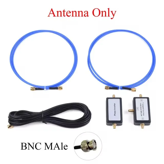 Magnetische Antenne Draagbare YouLoop 250 mW Passieve Magnetische SMA/BNC/3.5 MM Audio Laag Verlies Breedband voor HF en VHF
