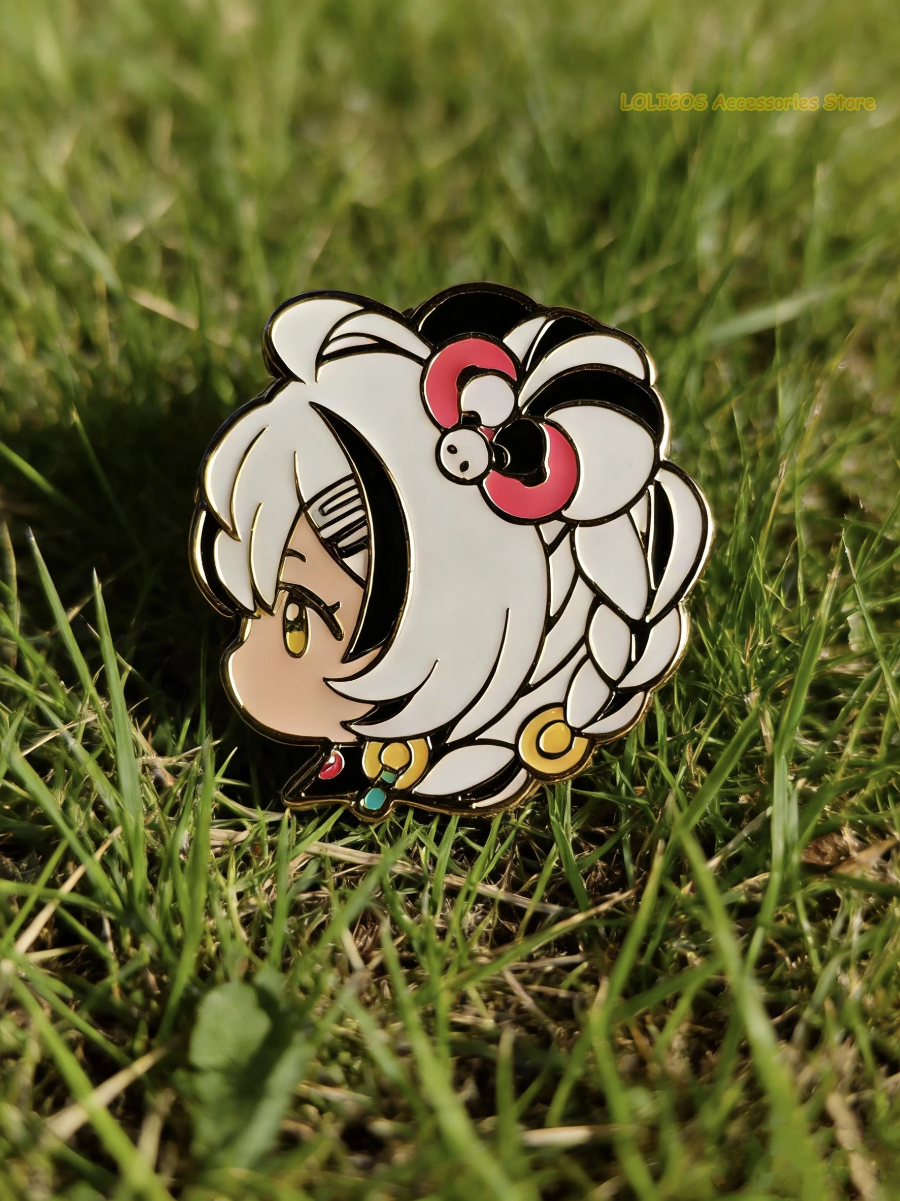Anime Zenless Zone Zero Sunna Ye Shunguang Vivian Banshee Badge Brooch Pin Collection Game Cosplay Backpack Pendant