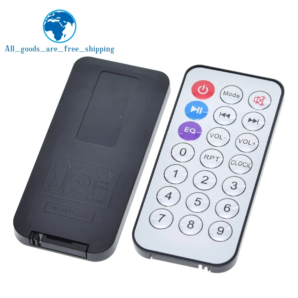 

1/3 шт., 21-клавишная плата декодирования MP3, пульт дистанционного управления без аккумулятора