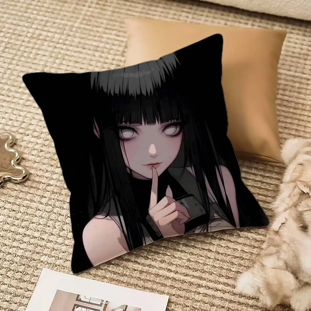 Cool H-Hyuga H-Hinata Pillow Case Anti-dustmite Invisible zipper Sofa Bed