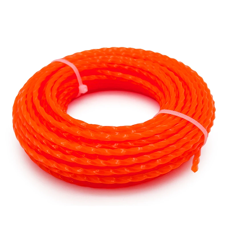 Twist 3.0 มม. 15 ม. สายทริมเมอร์สําหรับสวนเครื่องมือไฟฟ้าเครื่องตัดหญ้าเครื่องตัดหญ้า