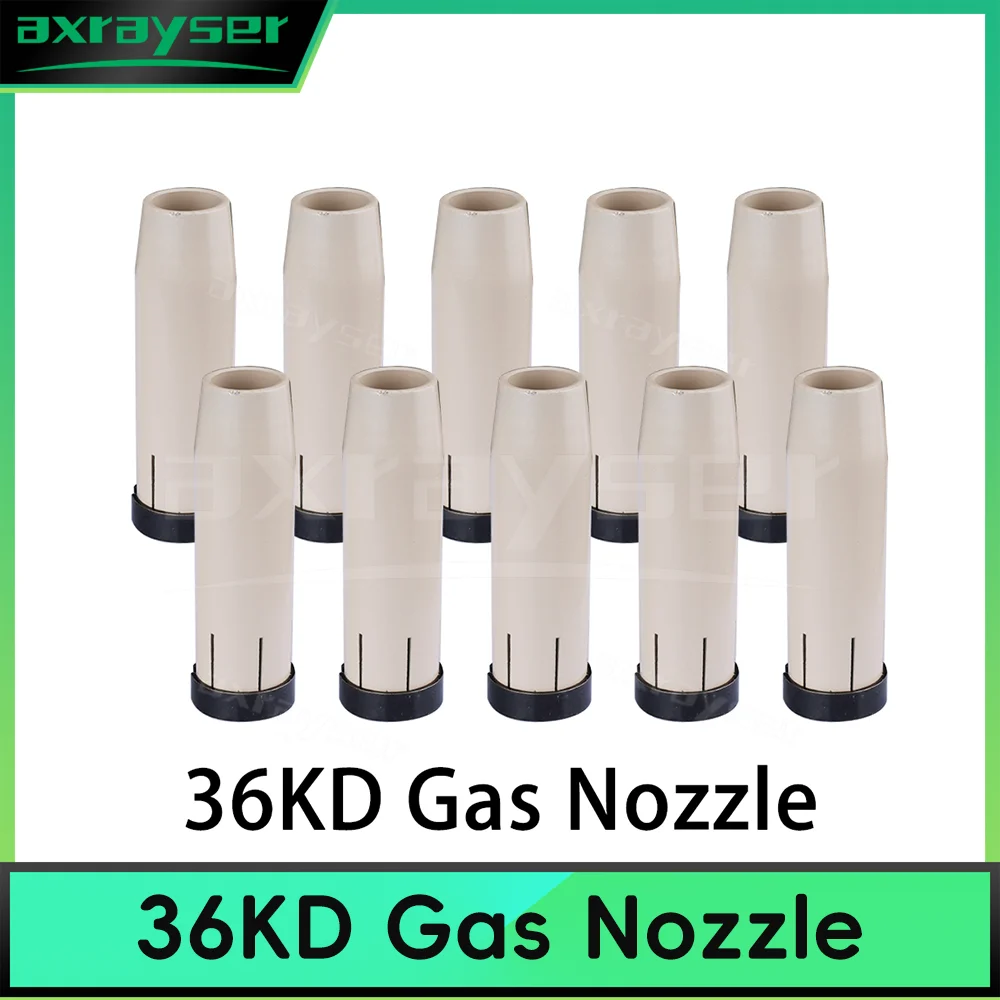 

36KD Coated Protective Nozzles MAG MIG GMAW Welding Tools 36KD Welding Torch Accessories Gas Nozzle Airless Protective Cover