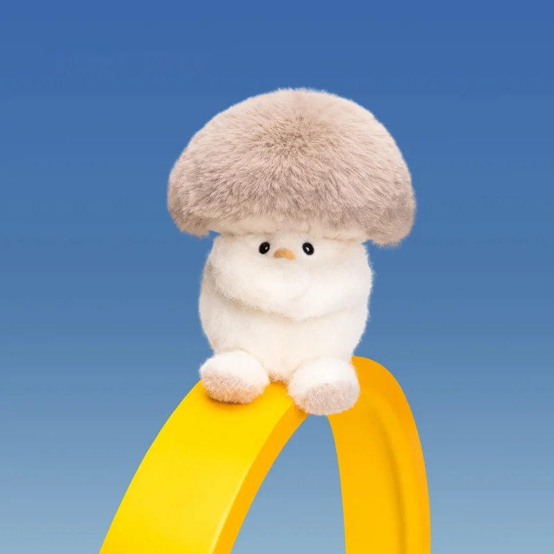 

Original Healing Doll Mushroom Couple Pendant Cute Figurine Easy-To-Hug Doll Gift Present