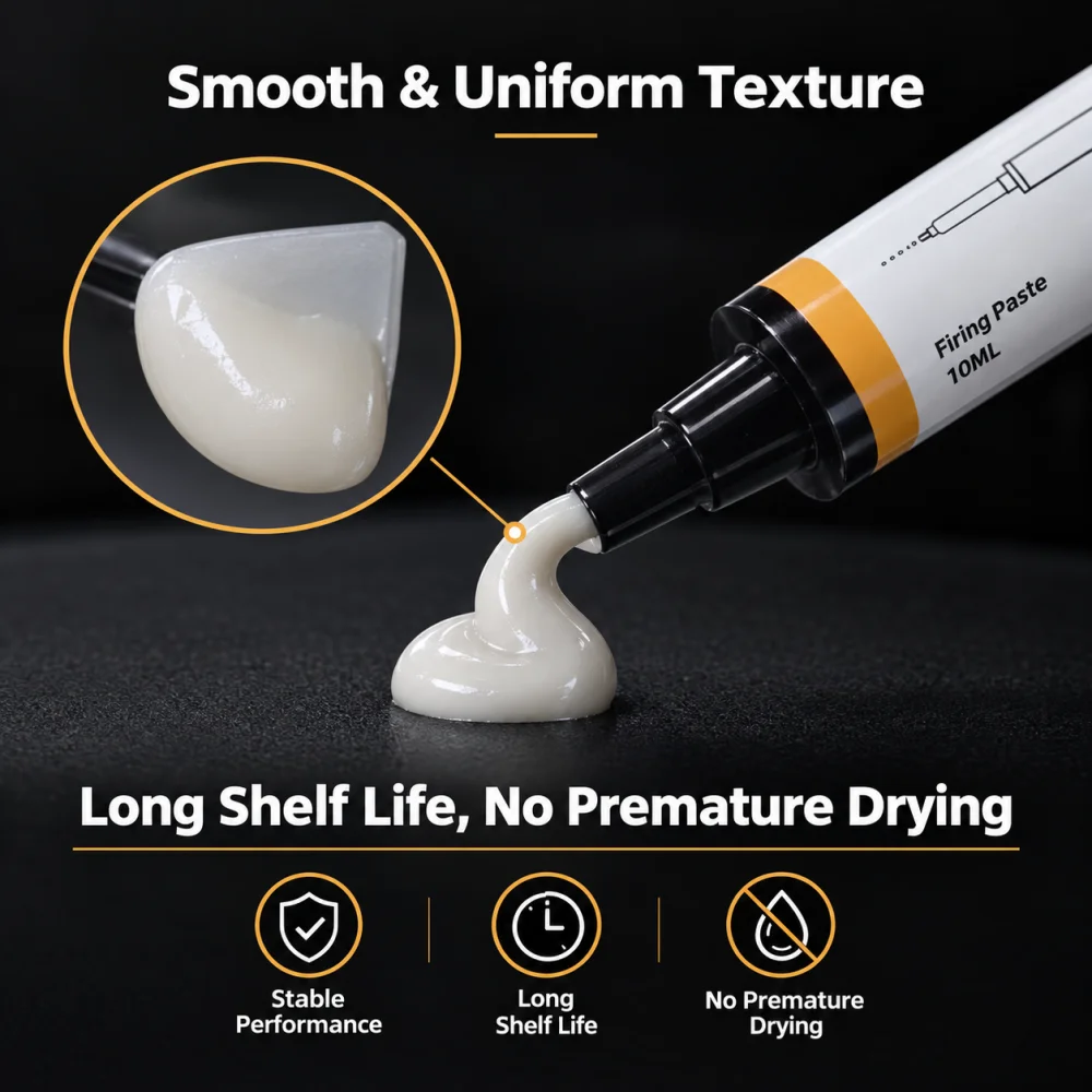5/10/20PCS Firing Paste 10ML Sintering Furnace Dental Lab Materials For Veneer Crown And Bridge Furnace Sintering Paste