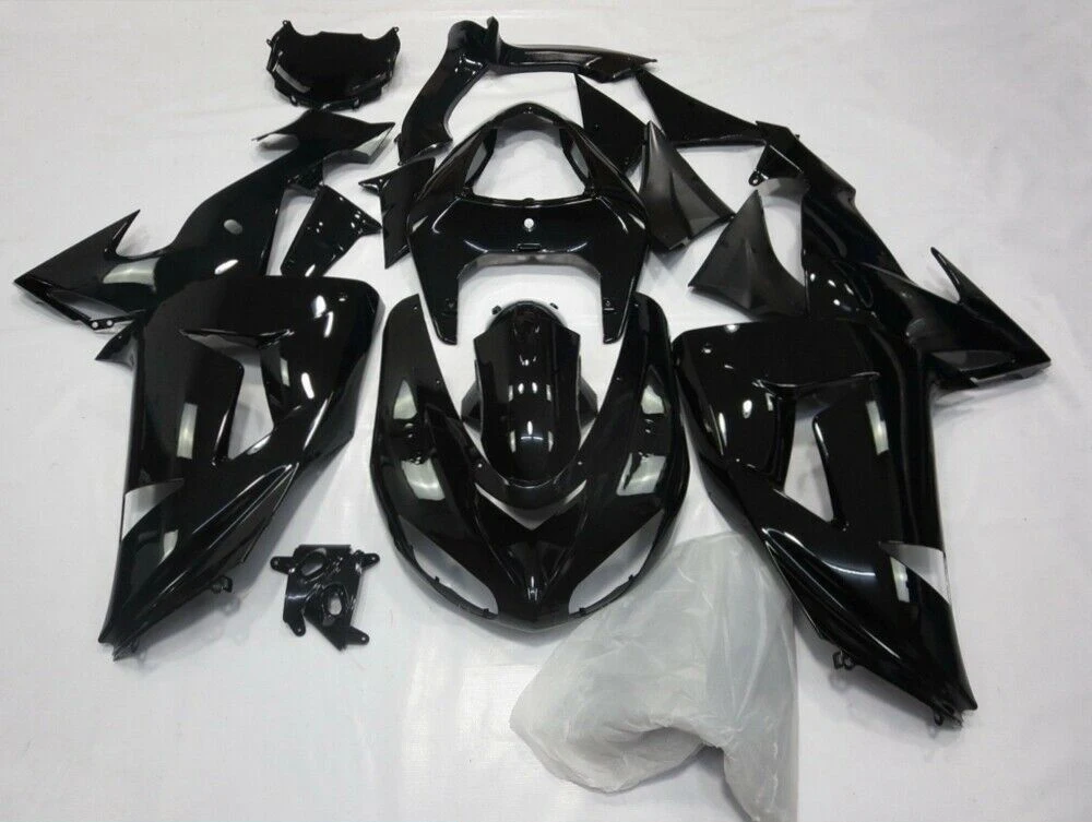 Motorcycle Aftermarket Fairing Kit Bodywork Plastic  Fairing Kit for ZX10R 2006 2007  W/Bolt Kit