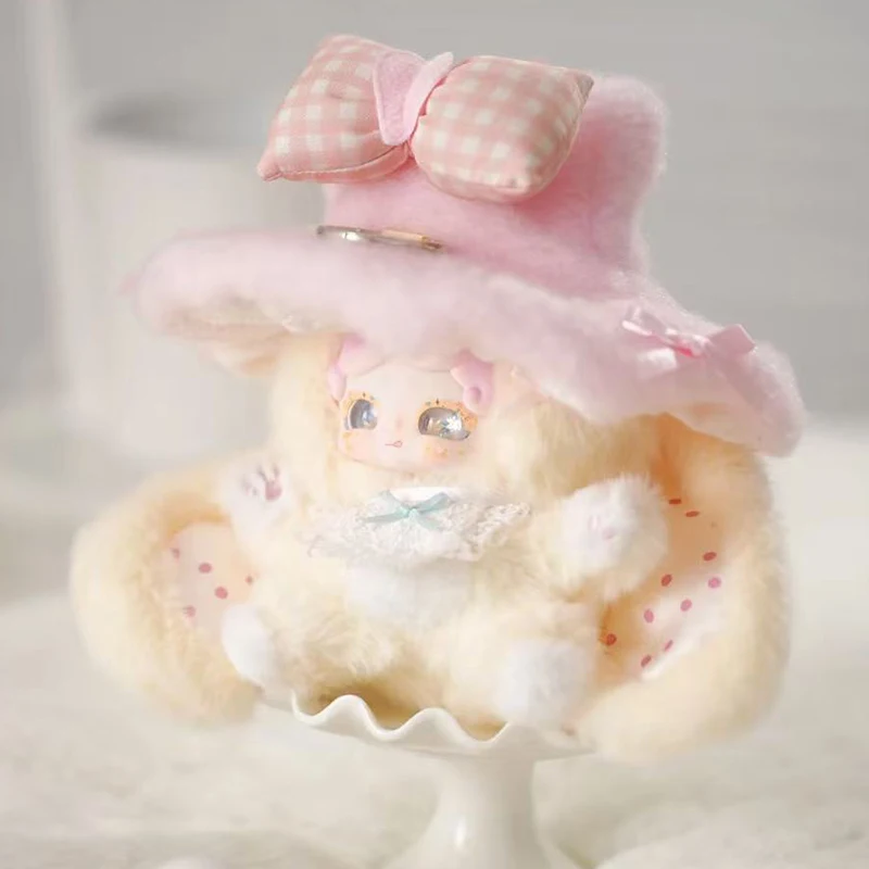 LuckyDeerNai Goodnight Little Rabbit Witch Letter Series Pluche Blind Box Anime Doll Mystery Box Leuke sleutelhanger hanger speelgoed cadeau