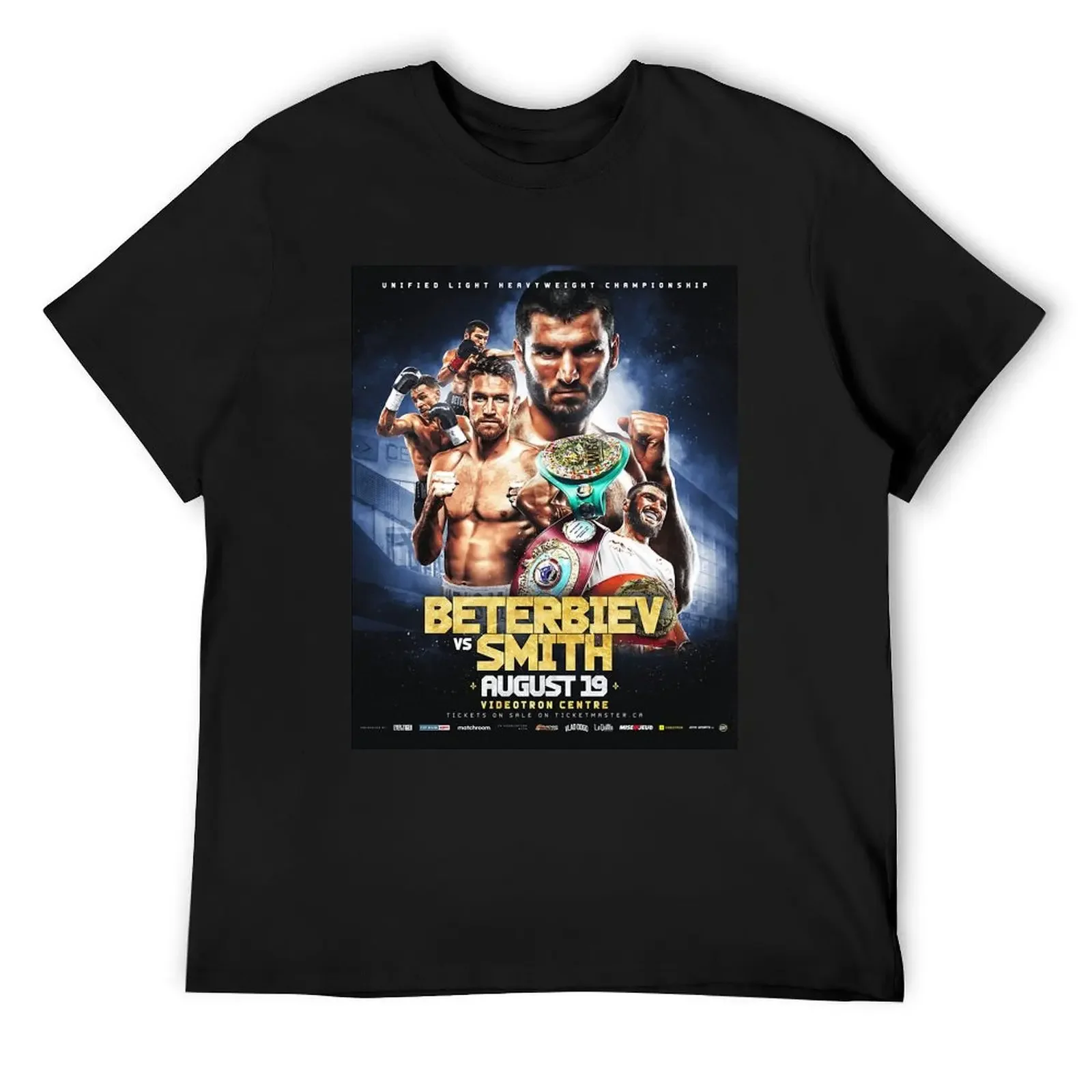 

Beterbiev vs Smith Official Fight Poster Classic T-Shirt graphic t shirts baggy shirts cute clothes shirts graphic tee men