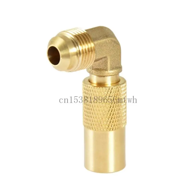 

Brass Propanes Elbow Adapter for Portable Camping Griddle BBQ Grilling Fitting B03D