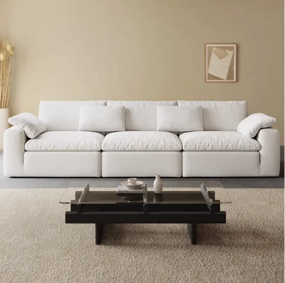 

Value Packed Modular Sofa Set with Removable Covers for Easy Assembly Configurations in Modern Minimalist Style