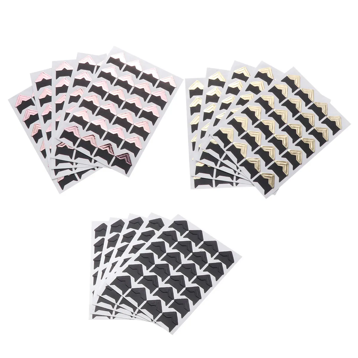 

15 Sheets DIY Photo Corners Album Accessories Retro Multicolor Self Adhesive Mounting Stickers Scrapbooking Diary