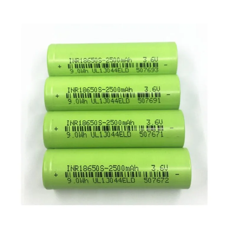 Obrázek 3: 18650 2500mah 5C energie dobíjecí baterie