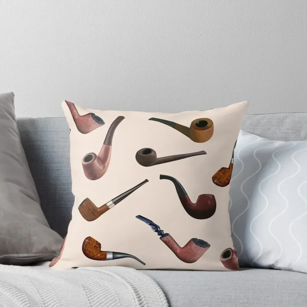 Tobacco Pipes Throw Pillow Custom Cushion anime girl pillow