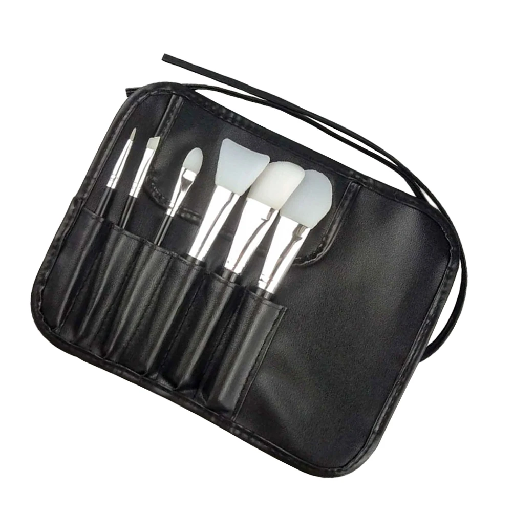 

6pcs Makeup Brushes Kit Peach-Pink Series Portable Brush Set For Women Premium Material Natural Fiber Daily Eye Makeup
