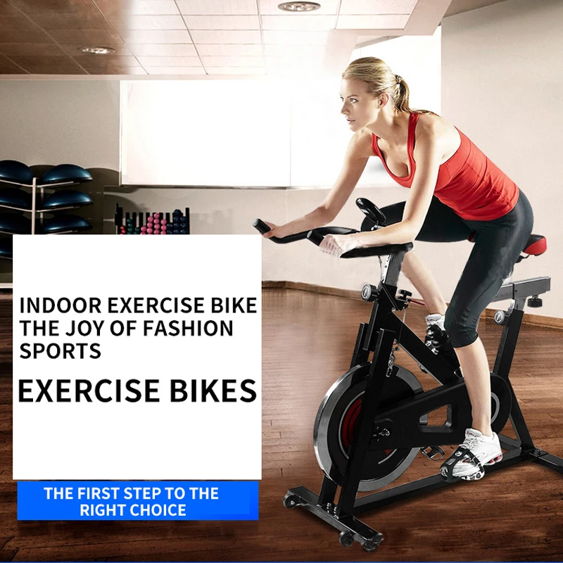 exercise bike home loss weight indoor cycling bikes Aerobic exercise solid flywheel Home gym fitness Equipments Load 125kg hot