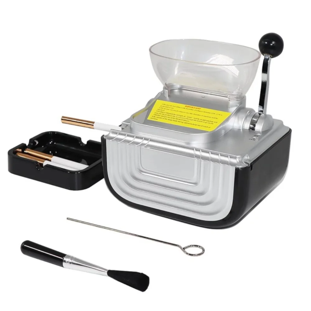 

Pull Rod Cigarette Filling Machine Electric Automatic Tobacco Roller Making Machine with Rolling Tray Smoking Accessories