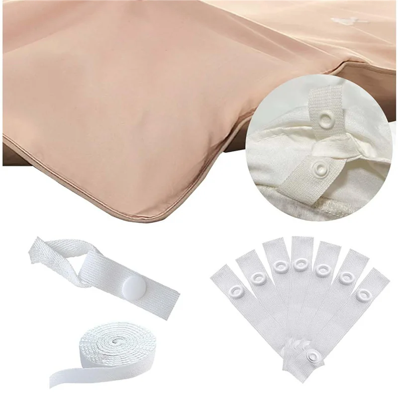 

ALIM-Duvet Snaps To Hold Comforter,Duvet Clips Fasteners Inside,Hacks To Keep Duvet Cover In Place,Quilt Clips,32Sets
