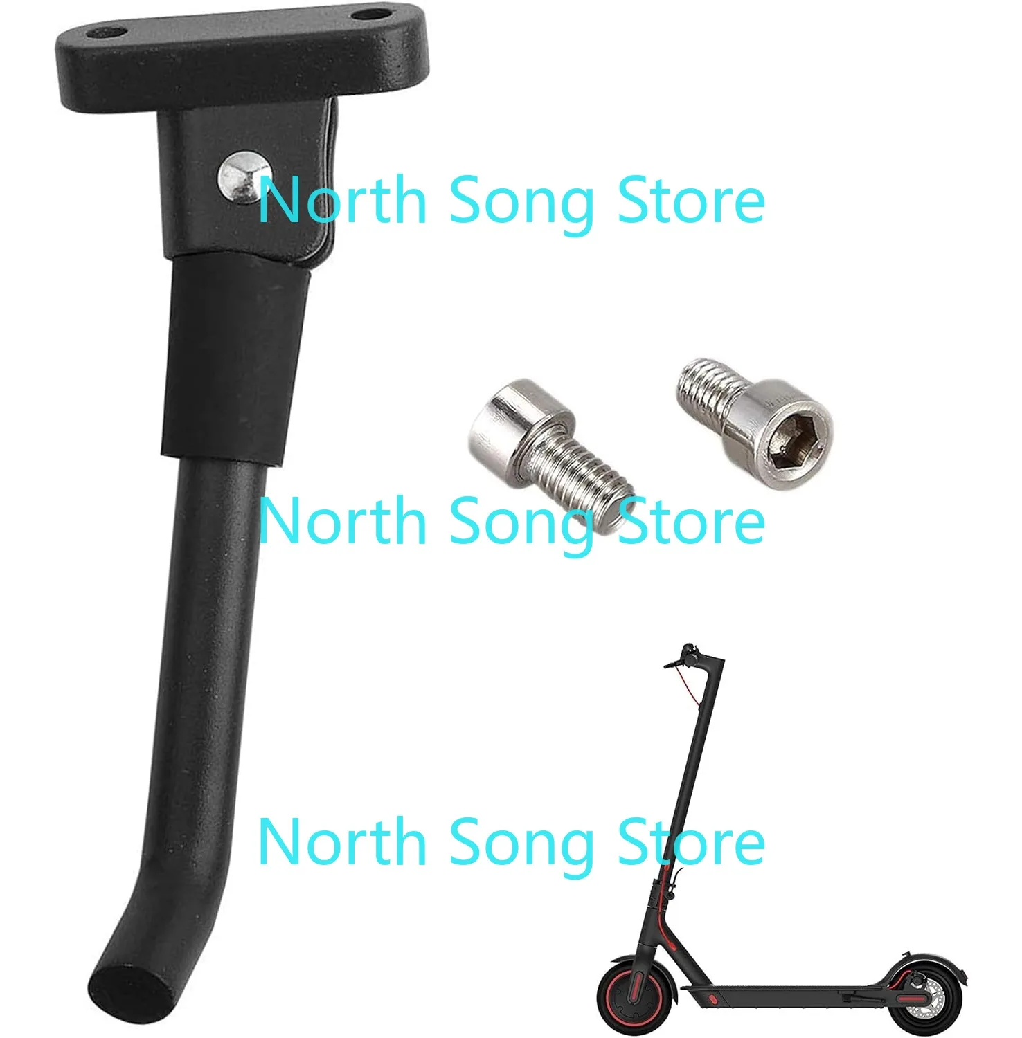 

Scooter Parking Stand Kickstand Compatible for xiaom 1S/M365/Pro 2 Scooter Kickstand Foot Bracket Side Kickstand Parking Stand