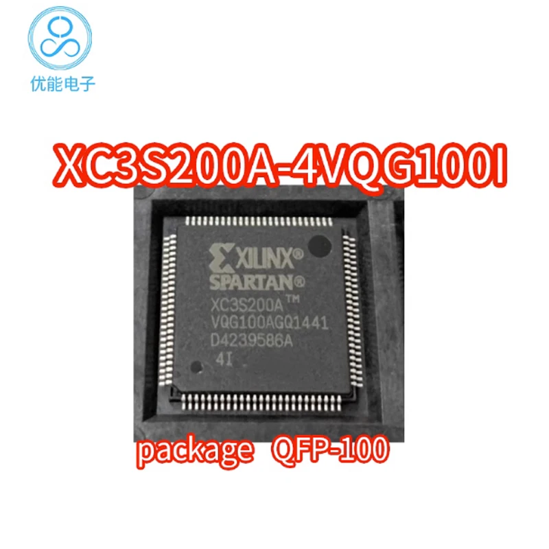 XC3S200 XC3S200A-4VQ100C Package QFP-100 XC3S200A-4VQG100I