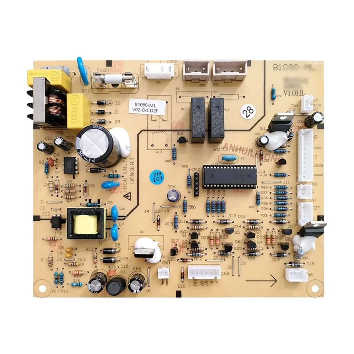 

Новинка для холодильника Meiling BCD-350WPB, материнская плата компьютера, плата питания B1090-ML, основная плата управления