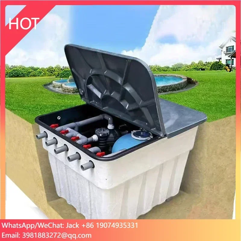 Completed Set Filtering Equipment Integrated Swimming Pool Filtration System Pool Filter for Inground Pool