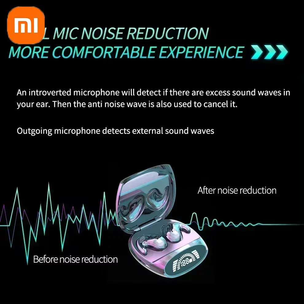 Xiaomi Redmi سماعات أذن صغيرة للحد من الضوضاء MD528 بلوتوث داخل الأذن سماعات أذن رياضية للجري مقاومة للماء سماعات موسيقى الألعاب #4