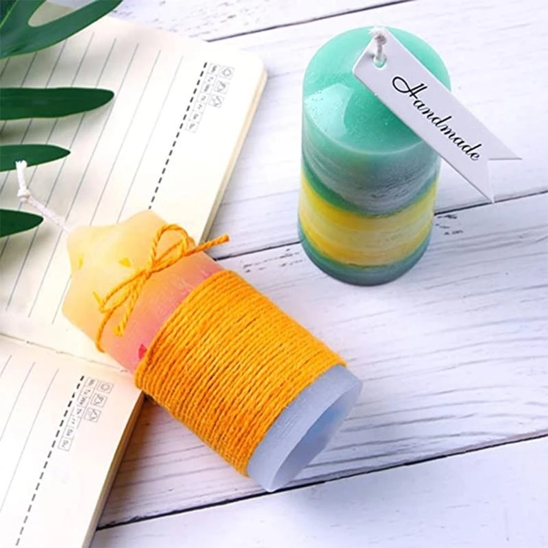 2 Pieces Plastic Cylinder Candle Making Moulds Taper Candle Molds  Classic Dinner Candle Mold DIY Handmade Gifts high quality