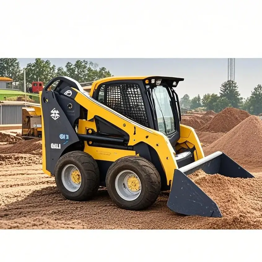 Бесплатная доставка!! Индивидуальный дешевый мини-погрузчик с бортовым поворотом и дизельным треком, рабочий опыт и быстрая использовательность.