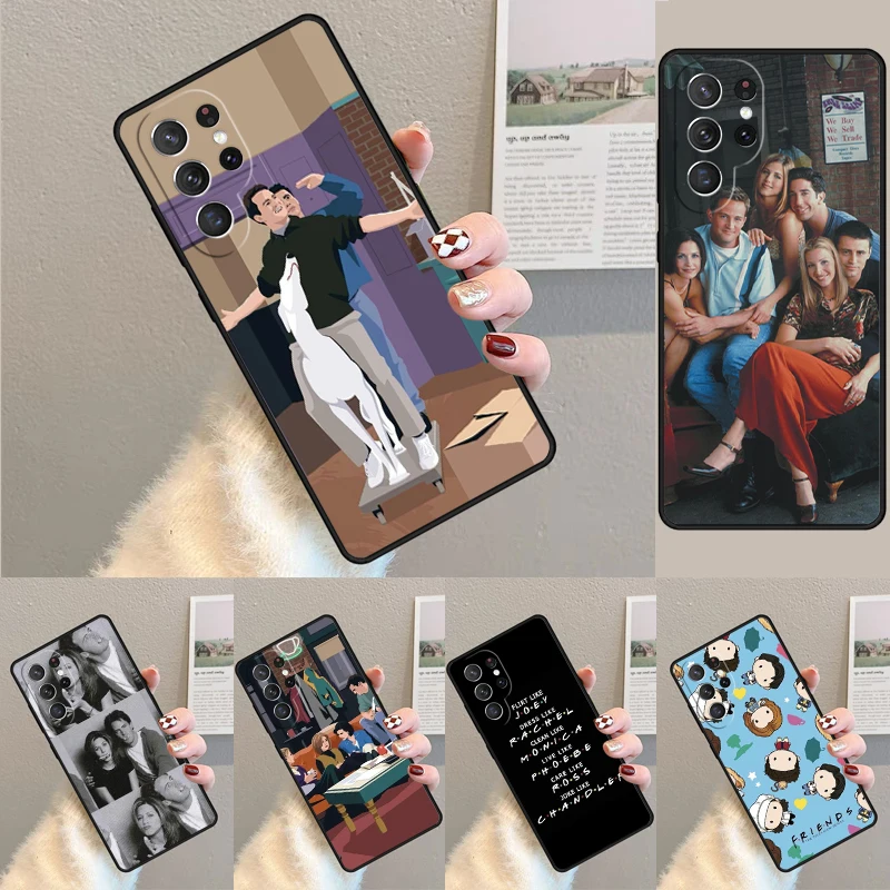 Friends Series Phone Case for Samsung Galaxy note 10 pro S26 Ultra S23 S24 FE S25 S21 S22 PLUS shockproof Cove