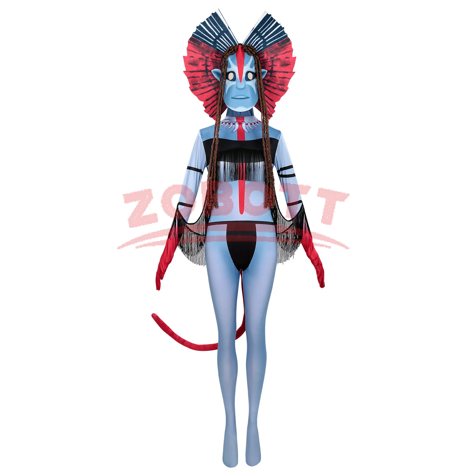 Uniform Avataar Varang Cosplay Costume Women Jumpsuit Na'vii Cosplay Pandora Clothes Fire Ash Movie 2025 Halloween Clothing - view 2