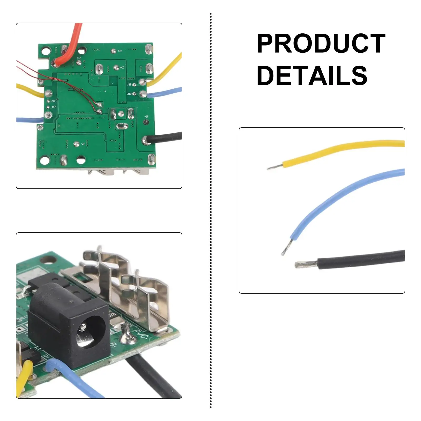 

Circuit Board Protection Board Electric Power Tools Li-Ion Lithium Battery Pack 5 Skewers Air Tool Protection Board