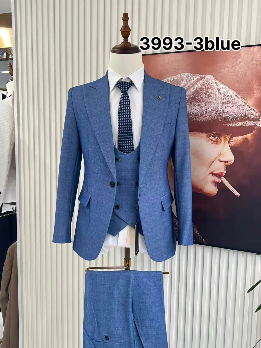 الكلاسيكية حقق التلبيب واحدة الصدر الرجال 3 قطعة مجموعة 2026 سترة رسمية سترة دعوى حفلة رسمية حفلة موسيقية طقم الزفاف ل الزفاف Groo #2