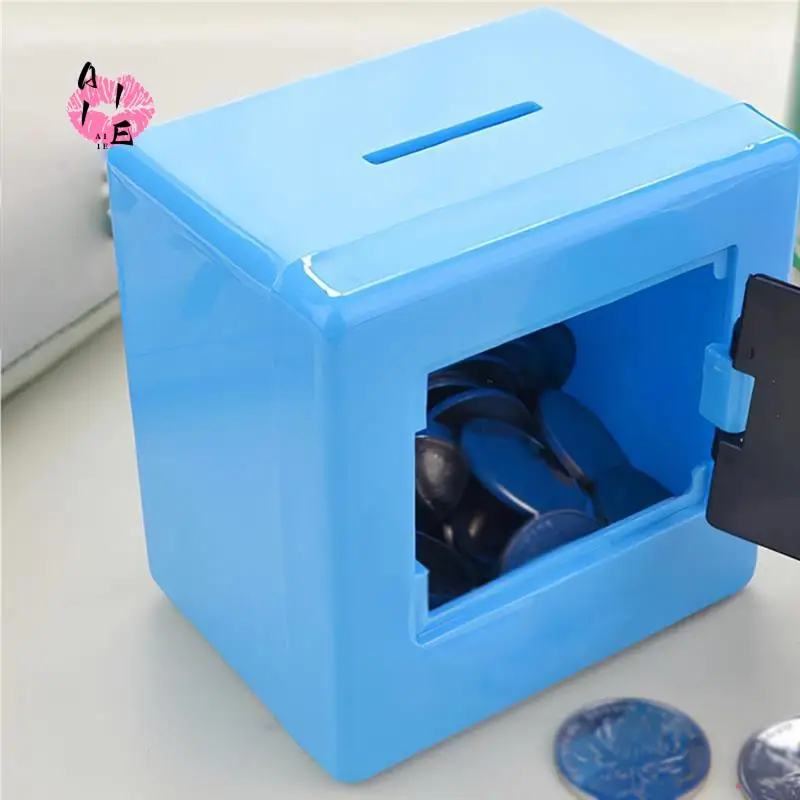 A11E-ATM Rotating Password Bank Money Box Cash Coin Saving Boxes Simulation Bank Safe Deposit Toy Children Jewelry