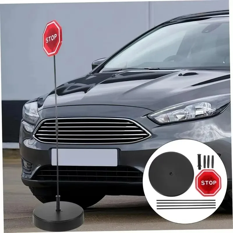 Светодиодный датчик парковки Poer Hot Flash, используемый для датчика знака остановки парковки гаражных ворот с регулируемым кронштейном, автоматическое обнаружение парковки