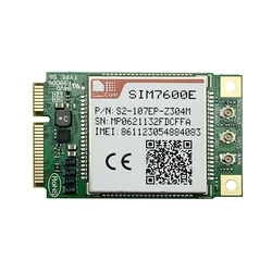 SIMCOM SIM7600E MINI PCIE LTE CAT1 modulo per europa medio oriente Africa Multi-Band LTE-FDD/LTE-TDD/HSPA +/UMTS/EDGE/GPRS/GSM