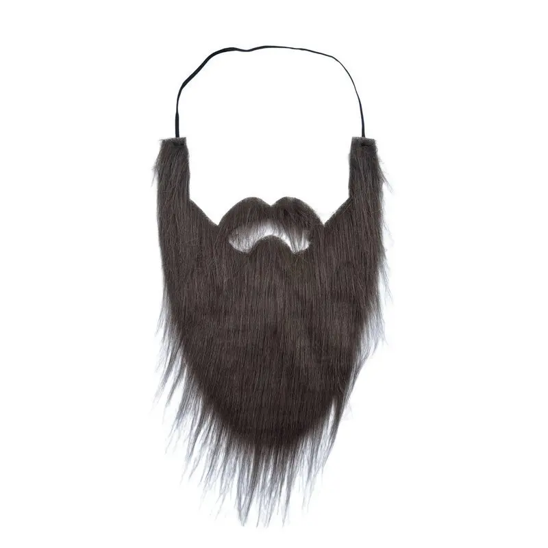 Halloween Christmas St Patrick's Day Funny Facial Fake Beard Costume Accessory for Party Parade Festival Celebration Dress Up